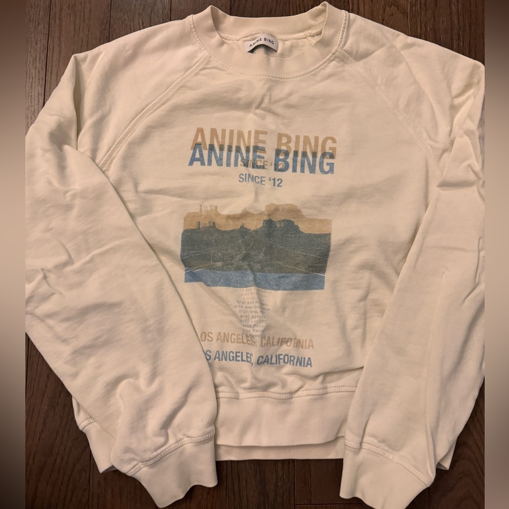 Anine Bing Sweatshirt - Desert Road - Los Angeles